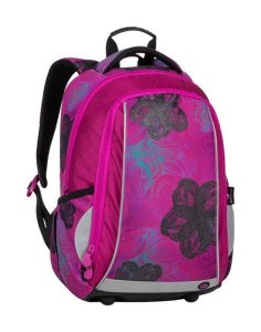 školní batoh Bagmaster Mark 20 A Pink/blue/turquoise