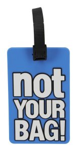 Travelite PVC Luggage Tag Blue
