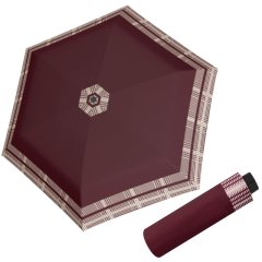 Doppler Fiber Havanna Timeless Red Hahnentritt