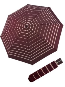 Doppler Fiber Mini Timeless Burgundy Stripes