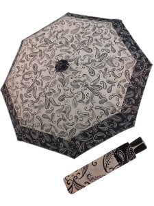 Doppler Fiber Mini Black White Paisley