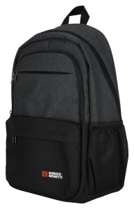 Enrico Benetti Hamburg 17" Notebook Backpack Grey