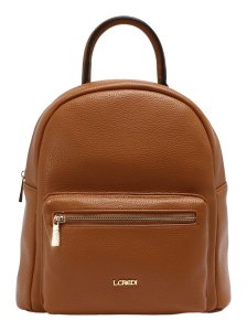 L.CREDI Budapest Backpack Cognac