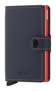 Secrid Miniwallet Matte Nightblue & Orange