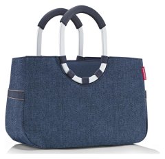 Reisenthel Loopshopper M Herringbone Dark Blue
