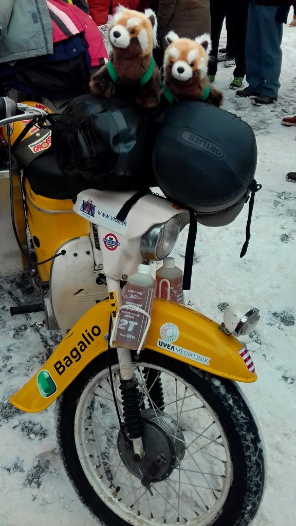 Pandi Bagalio na mopedih