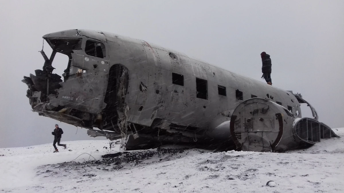 razbitina Douglas Super DC-3 Dakota (Islandija)