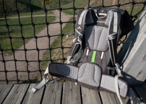 Vaude Zerum - nastavljiva hrbtna plošča Tergolight