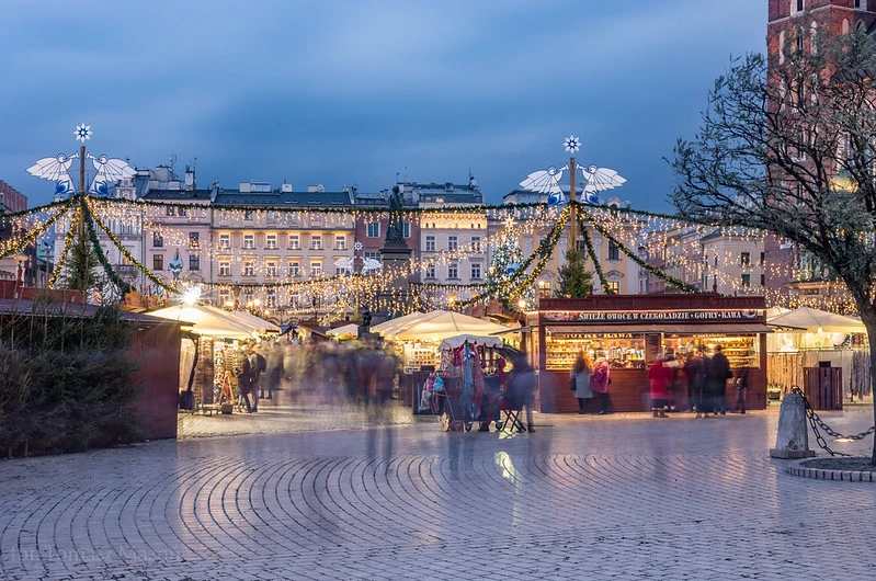 Božični sejmi Rynek Glowny